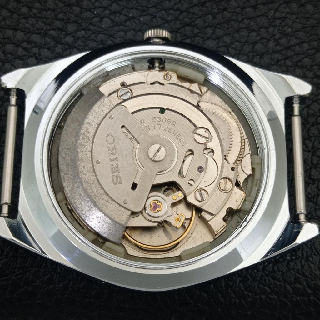 VINTAGE REFURBISHED SEIKO 5 AUTOMATIC JAPAN MENS ROMAN FIGURE WATCH a442631-1