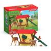 Forest Animal Hut, Schleich 42658 Farm World Chest, for Children Aged 3 and Over
