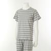 VenuS Men S Loungewear Top Melange Stripe vevS121m