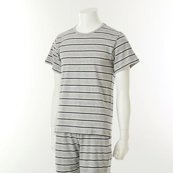 VenuS Men S Loungewear Top Melange Stripe vevS121m