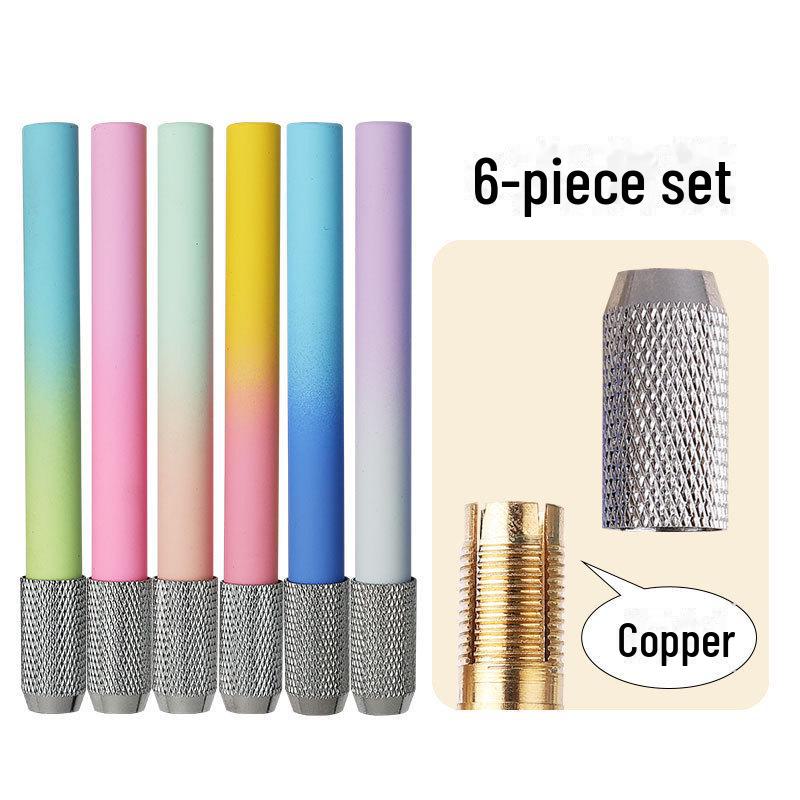 Dobbelt-hodet metall- og treblyantforlenger