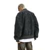 Autumn and Winter Niche High-End Motorcycle American Street Retro Zipper Pocket Trendy Loose Versatile Jacket
