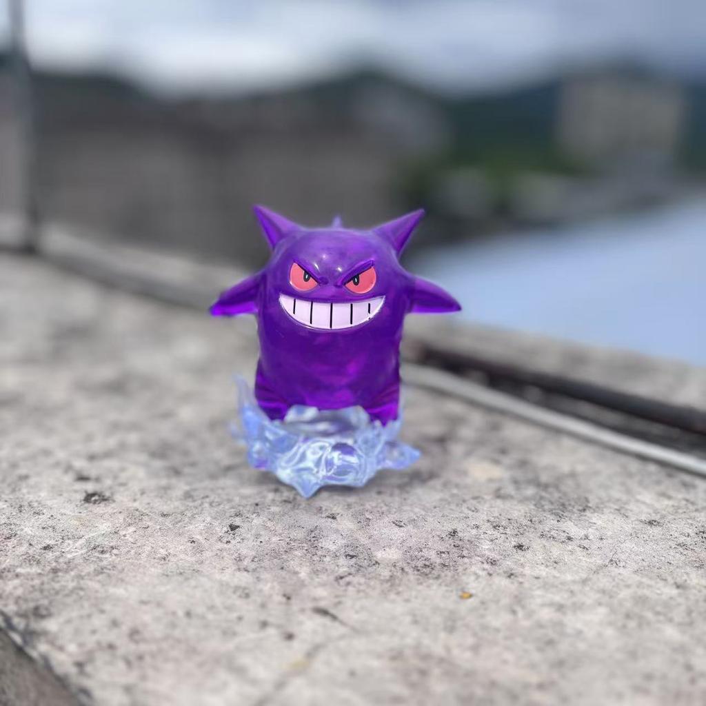Pokemon Gengar with Cloud Figure Toys 10cm