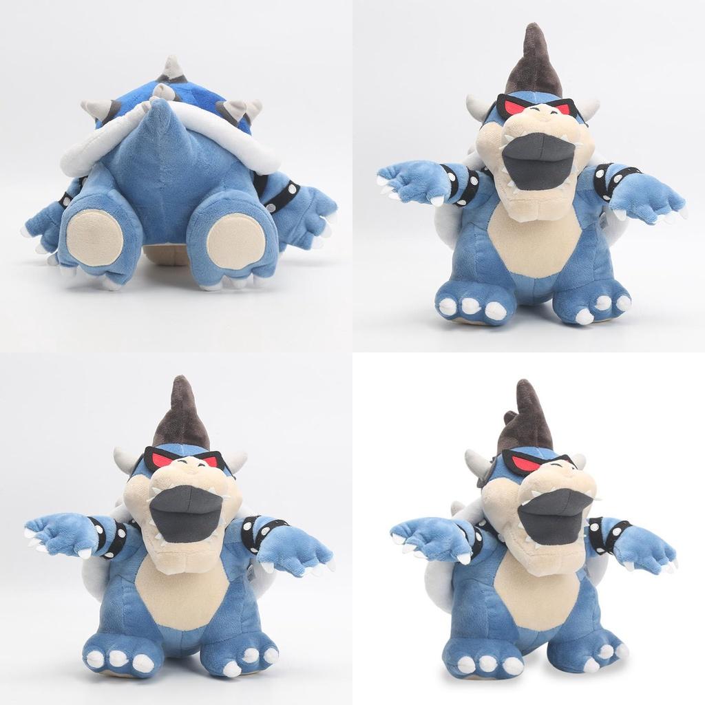 Adorable Super Mario Bros. Dark Bowser Koopa Bones Plush Toy Stuffed Animal Doll 11