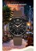 Sanda Waterproof Six-Hand Quartz Wristwatch, Luminous Hands, Unisex for Business and Casual Wear