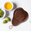 Holzbeständige Matte Tragbare Holzuntersetzer für Getränke Unterseite für Trinkbecher Teetassenuntersetzer für Kaffee Untertasse Tassenuntersetzer
