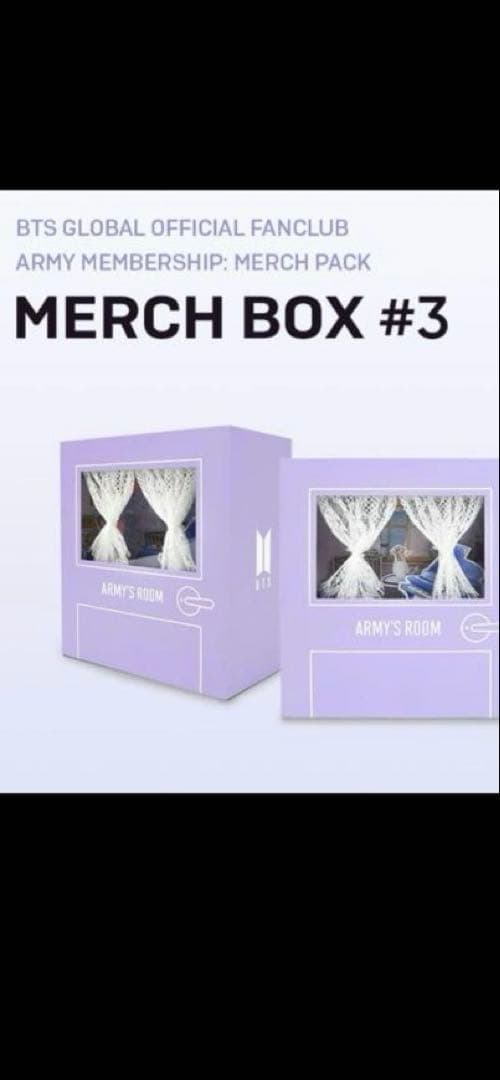 

[USED] BTS ARMY MEMBERSHIP MERCH PACK 3