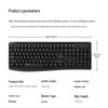 Rapoo X1800Pro Wireless Spill-Resistant Keyboard and Mouse Combo
