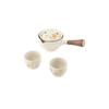 5/7pcs Ceramic Lucky Cat Teapot Set Japanese Style Bubble Tea Set Kung Fu Tea Pot Set  Office