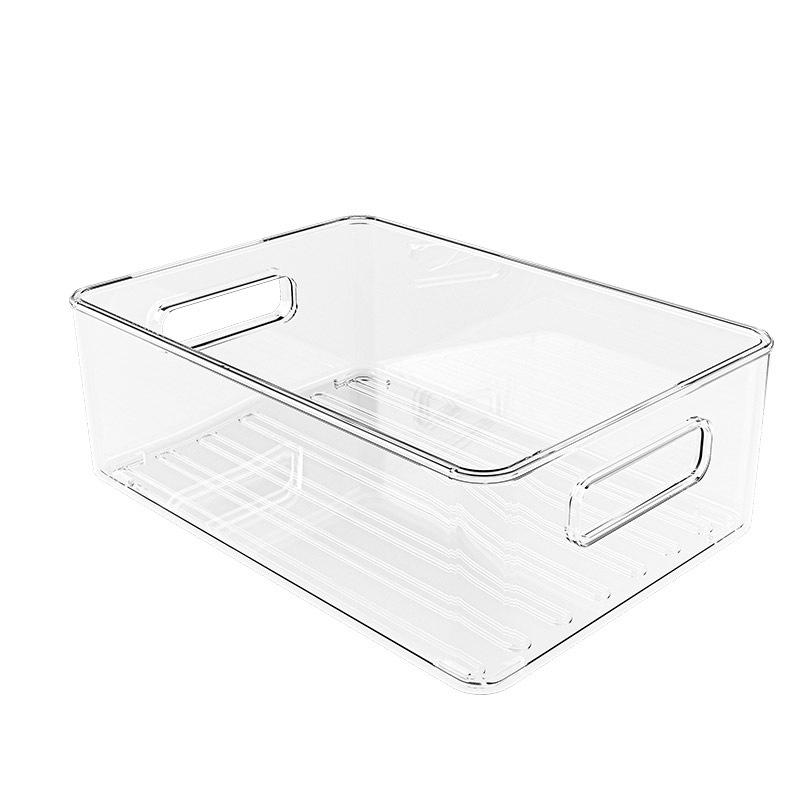 Transparent Acrylic Cosmetic Storage Box for Desktop and Skincare Essentials