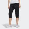 Adidas Neo Casual Breathable Running Capris Women Bottoms Black EI4720