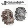 Comfortable Daily Wear Cap 3D Leafy Camouflage Cap, Tactical Hunting Hat, Adjustable Jungle Lightweight Training Hat Camo for Men, Turkey Hunting,