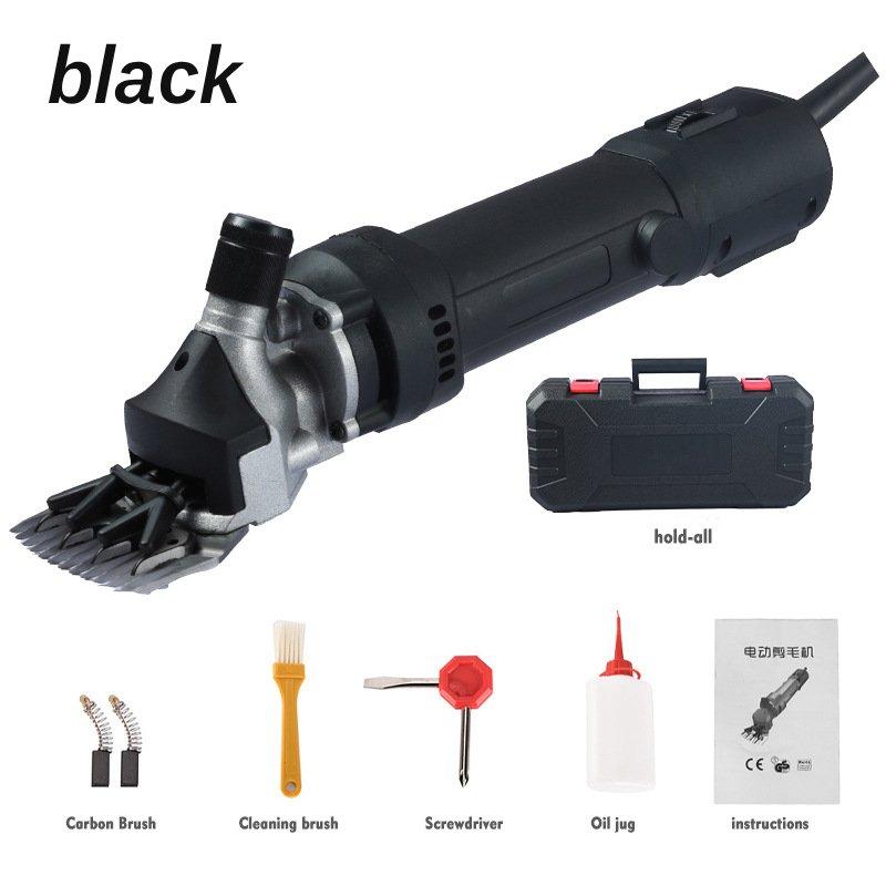 

2500W 6 Gears Adjustable Speed Wool Scissor 13 Teeth Electric Sheep Pet Hair Clipper Shearing Kit Goat Pet Animal Shears Supplie чорний