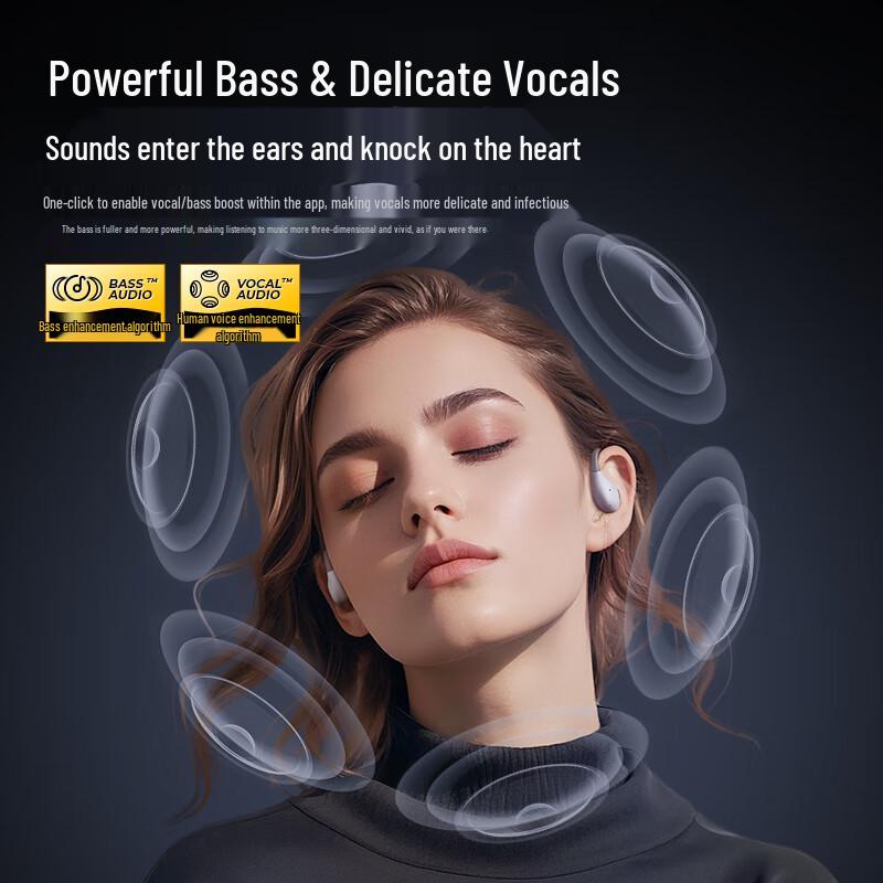 Yinbeiqi Open Air Open-Ear Bluetooth Ear Hook Sports Earphones