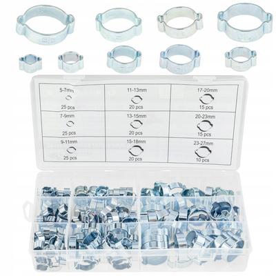 Metal Cable Ties, Clamps, U-bolts, Ear Clamps, 175 Pcs. 5-27