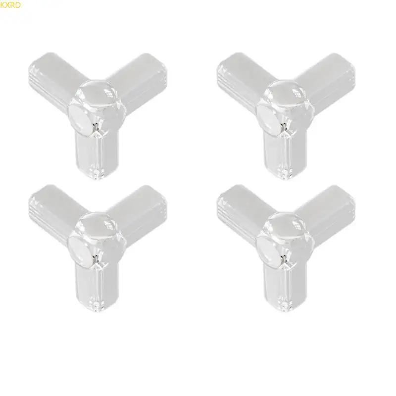 4PCS Furniture Edge & Corner Protectors - Flexible PVC Cushioning Guards, Ideal for Nursery & Home Safety (Side Table Compatible