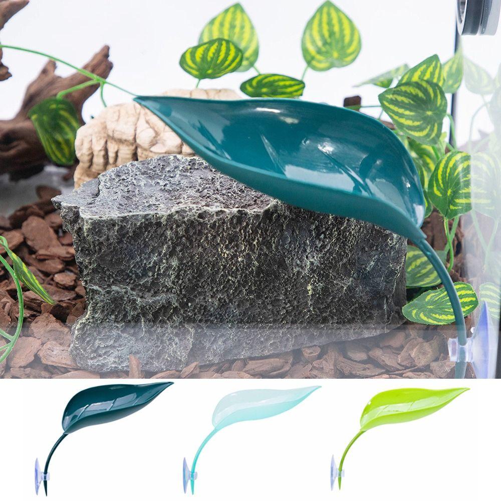 Saugfuß Taggeckos Plattform Habitat Kunststoff Aquarium Landschaftsdekoration Kampffisch
