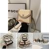 2024 Spring New Street Style Pu Material Personality Ins Rhombus Small Bag Women's Shoulder Messenger Bag