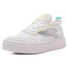 Anta Cushioning Lightweight Balance Low Top Skateboard Shoes Women's White Green 122038063-1