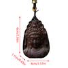 Buddhist Amulet Guanyin Pendant Necklace Agarwood Feng Shui Auspicious Collar Good Luck Meditation Jewelry