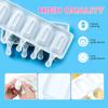 Summer Essentials Small Oval Ice Cream Maker Silicone Mould Kitchen Popsicle DIY Homemade Ice Cube Gadgets Accessories