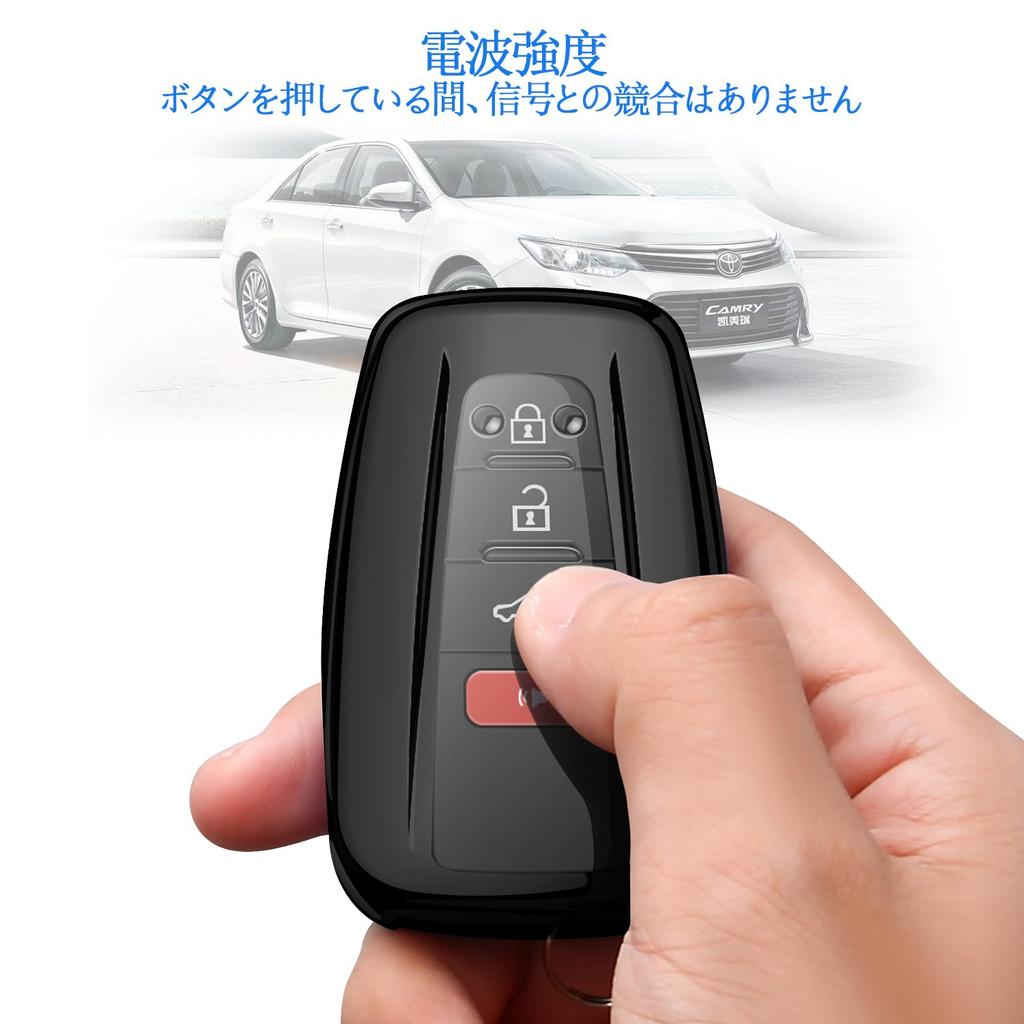 Car Logo Keychain Cover Fits Toyota Crown, C-HR, Corolla, RAV4,