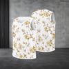 Men s Plus Size V Neck Sleeveless Floral Printed Straight Hem Tank Top