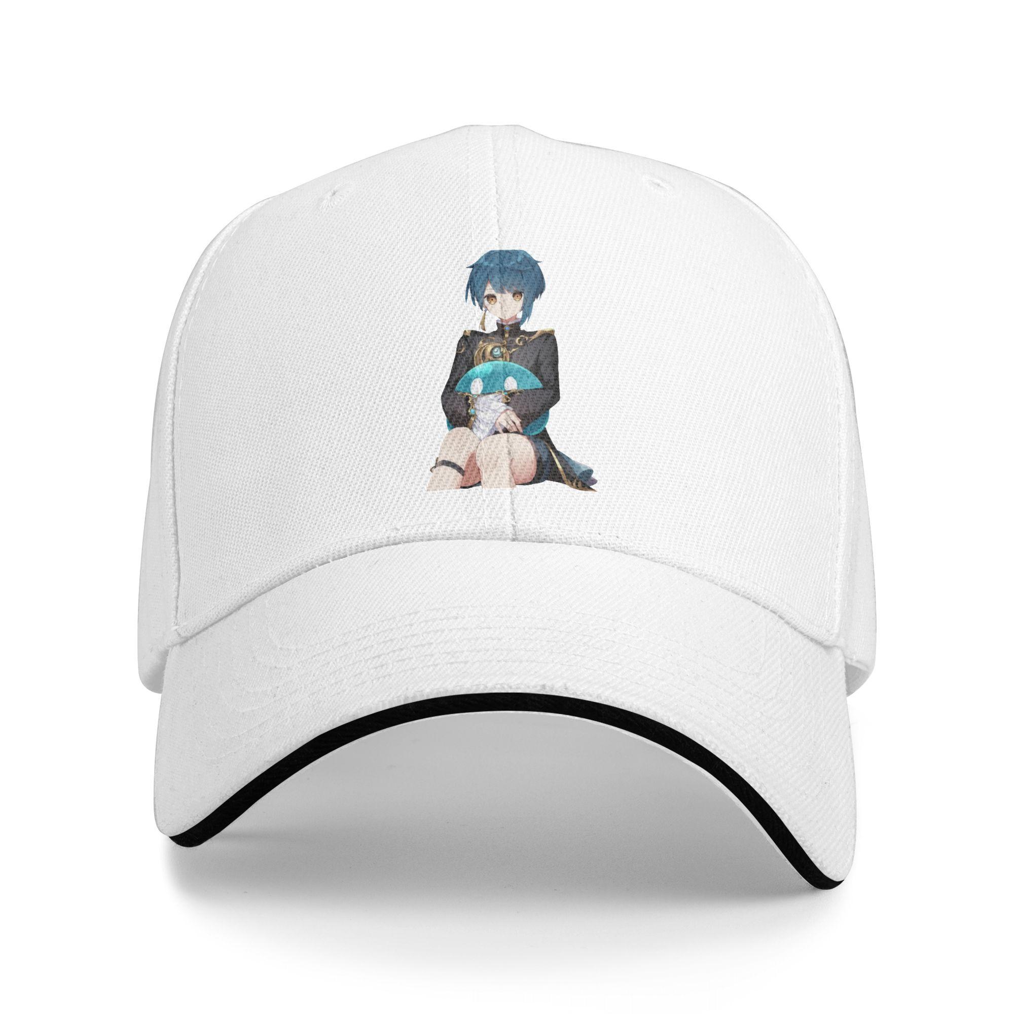 Dandadan Momo And Okarun Baseball Caps Hip Hop Anime Unisexga Sandwich Hats Unisex Breathable Dad Hat Outdoor One Size