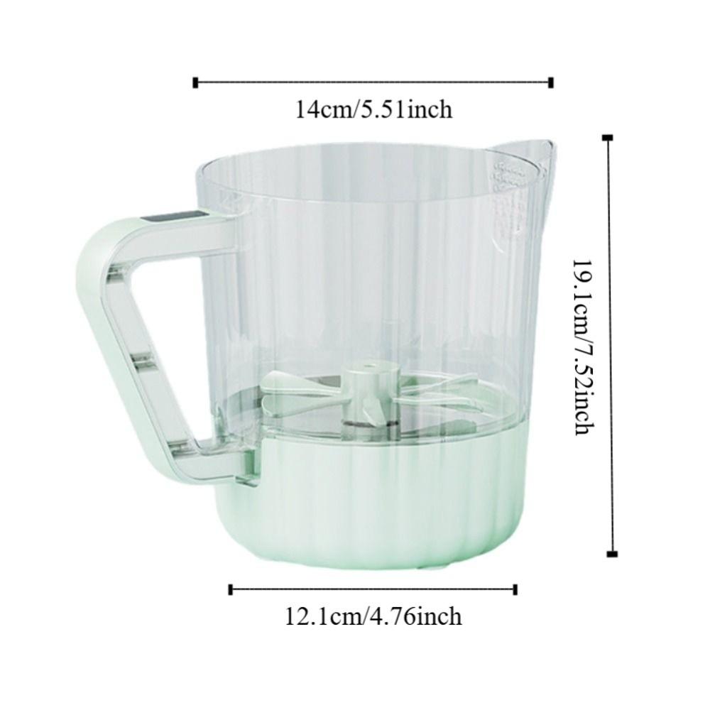 Filter Design Electric Egg Mixer Handheld Egg Beater Cup Egg Blender Egg Stirrer Flour