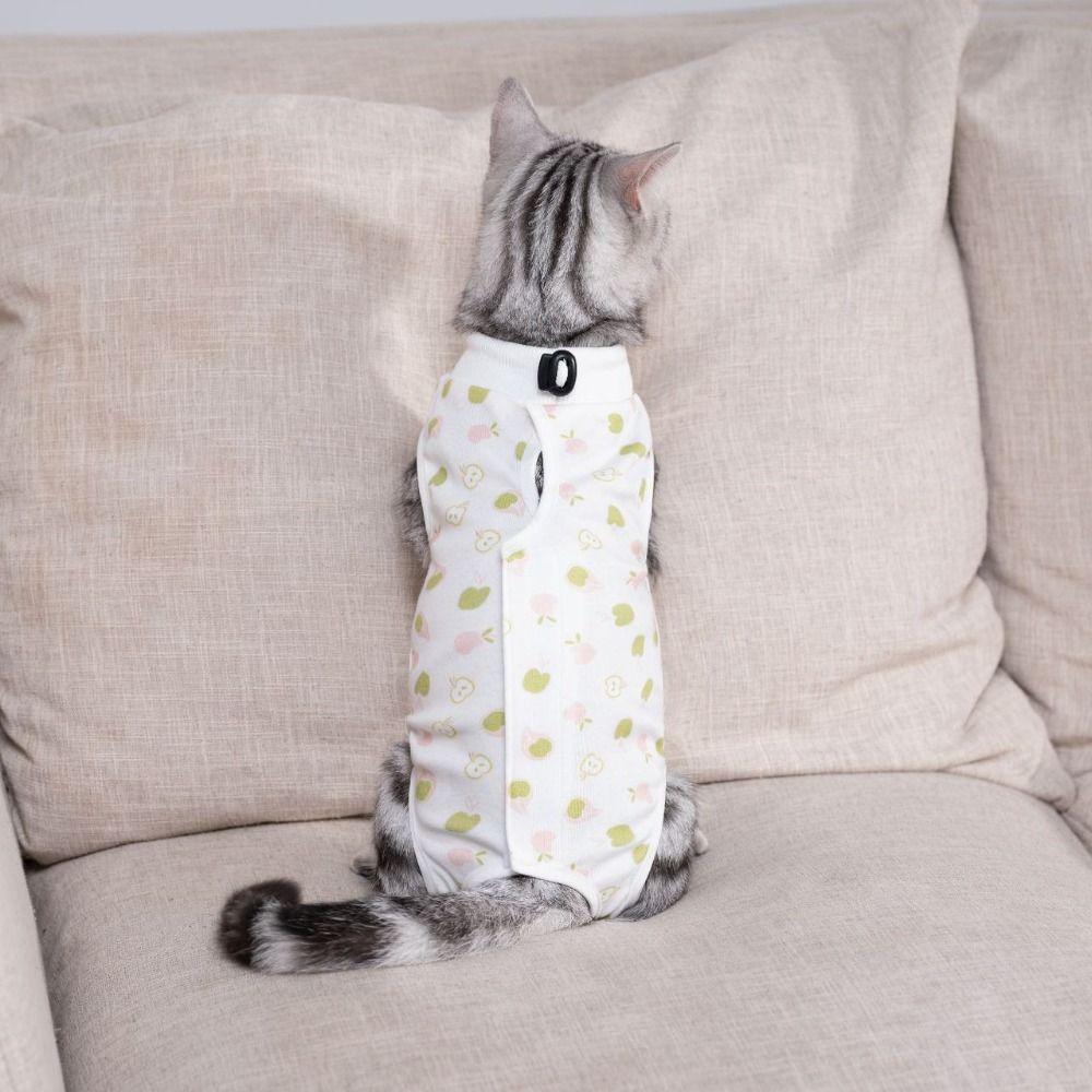 Anti-Slip Cat Anti-licking Clothing Protective Pet Anti-scratch Vest Small Dog Kitten Clothes  Cat