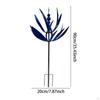 Garden Wind Sculpture with 35.4inch Height and Swivel Function for Outdoor Use