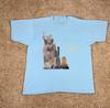 The BRIAN JONESTOWN MASSACRE Fire Doesn't Grow On Trees Light Blue T Shirt Size