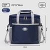 Modern Minimalist Insulated Lunch Carrier Made Of Oxford Fabric For School And Outdoor Use