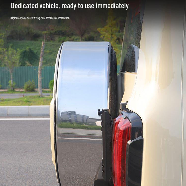 Wey Brand Tank 300 Stainless Steel Off-Road Spare Tire Cover