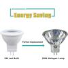 Ampoule LED MR11 - AIMOONSA - MR11 GU4 - 3W (équiv. 35W) - 6000K Blanc froid - Lot 4