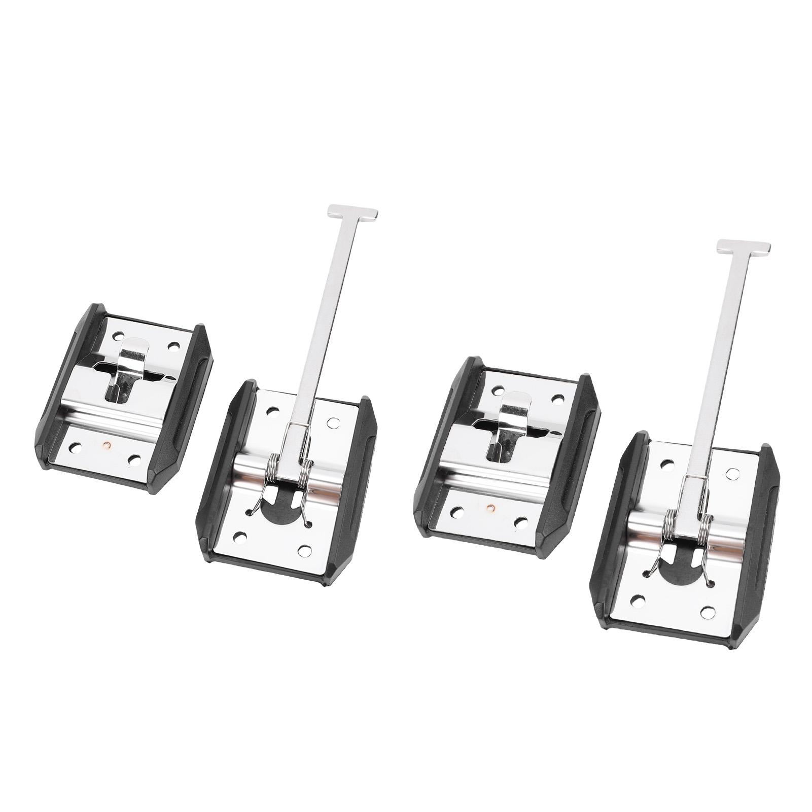 

Т-образная защелка входной двери Утолщенная нержавеющая сталь 304 Защелка входной двери для дома на колесах Держатель для прицепа для путешествий 6 дюймов