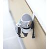 Yamazaki Hair Dryer Holder, White, Approx. W10 x D12 x H15cm (7581), Botes Hair Dryer Storage, Keeps Cords Tidy