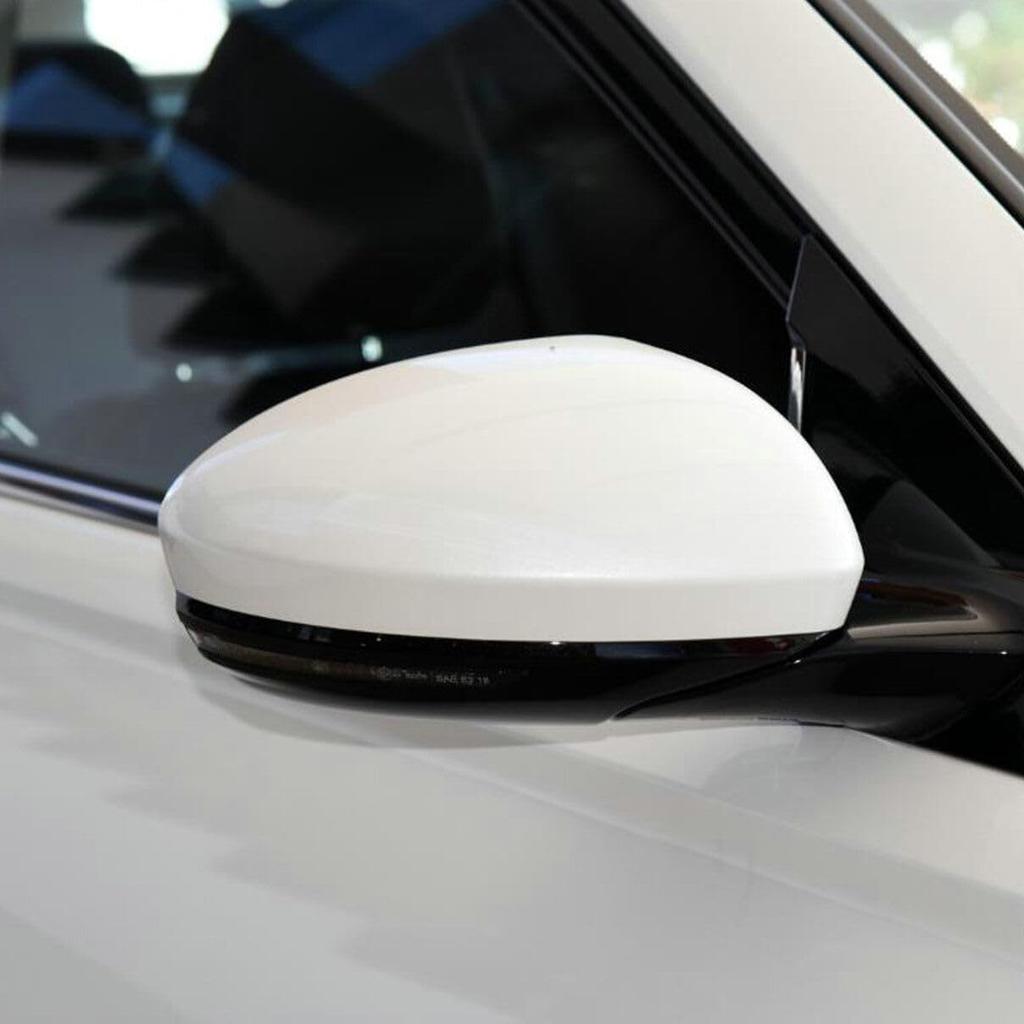 Front Left Right Side Rearview Mirror Cover Cap For Nissan Altima 2019 2020 2021 2022 2023 2024 Pearl White (Right (Passenger) Side)