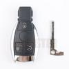 Custodia Guscio Chiave Auto 2 3 4 Pulsanti Per Mercedes Benz W210 W212 E63 W202 W207 Classe A/C/E/S W203 W204 W205 W211 W221 W222