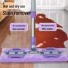 Dual-Use Rotatable Flat Mop: Wet & Dry Cleaner for Windows, Tiles, and Floors