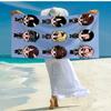 Snowman Band Fashion Beach Towel: Ideal for Summer Adventures Soft, Absorbent and Quick Drying Suitable for Swimming and Bathing