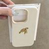 Lily Flower Turtle Lychee Texture Phone Case For iPhone 17 16 15 Pro Max 14 13 12 11 Pro 15 Plus 17 Air Silicone Soft Cover