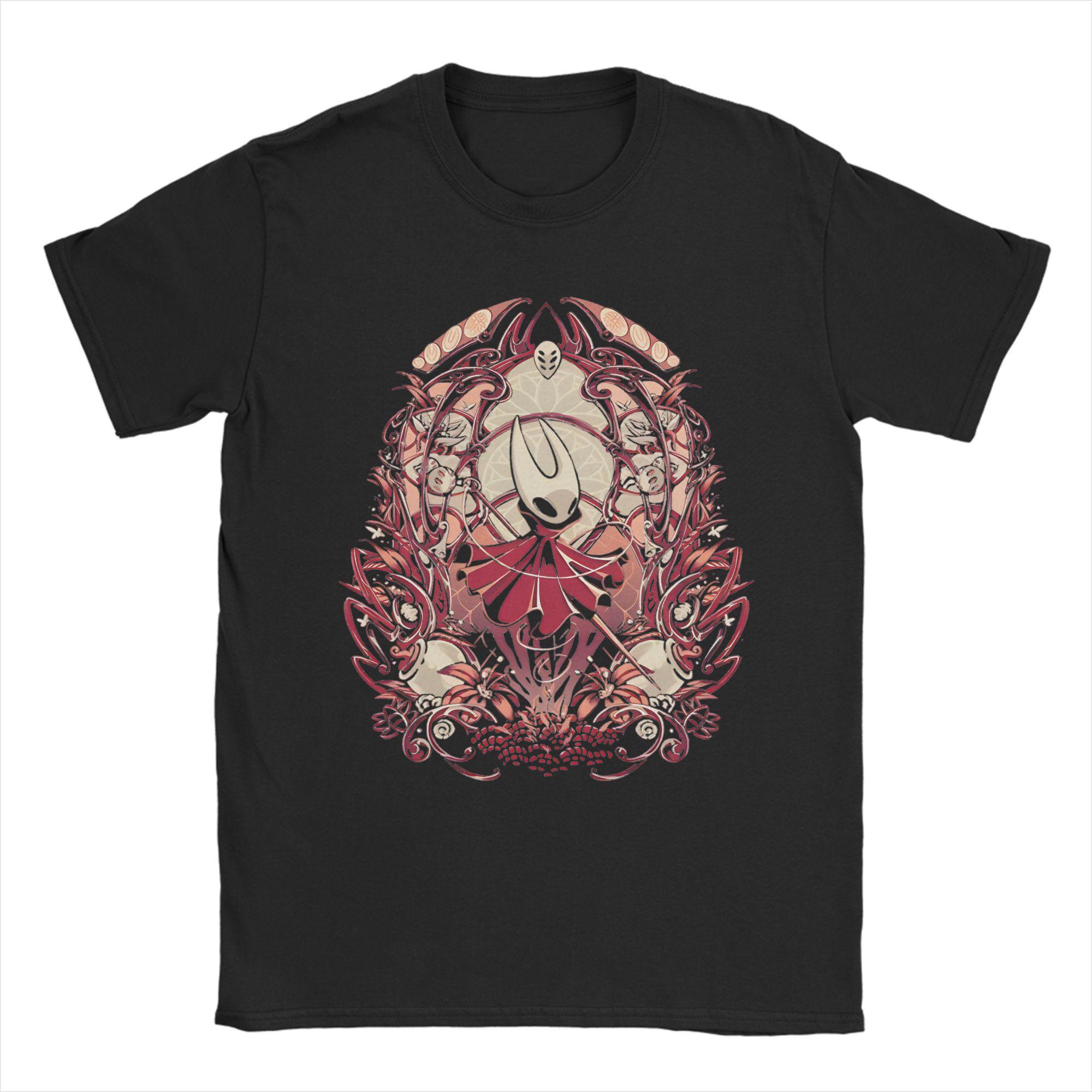 

Hollow Knight Silksong T Shirt Indie Games Adventure 100% Cotton Clothing Crazy Short Sleeve Round Neck Tees Big Size T-Shirt... S разноцветный