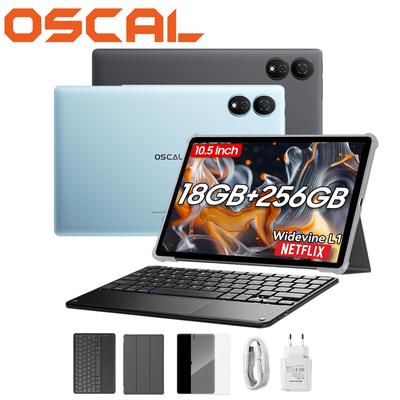 Oscal Pad 80 WiFi Android Set Tablet 10.51-pulgadas Pantalla FHD, Modo PC, Widevine L1, UNISOC T606, 18GB RAM 256GB ROM, Batería 8200mAh