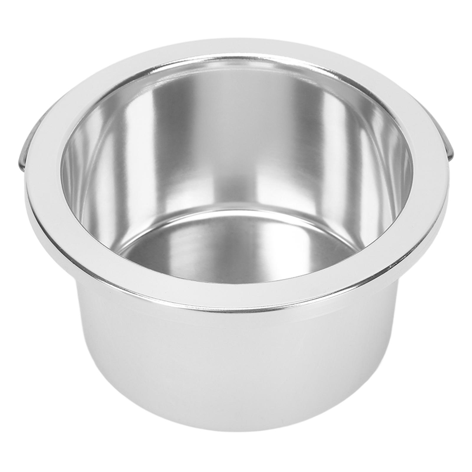 

Сменный горшок для воскоплава 100 мм, портативная чаша для воска для депиляции, аксессуар для машины для удаления волос, серебристый