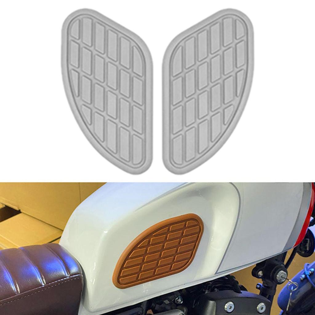 2 sztuki Nakładki na zbiornik motocyklowy Ochraniacze na kolana Naklejki Zamienne