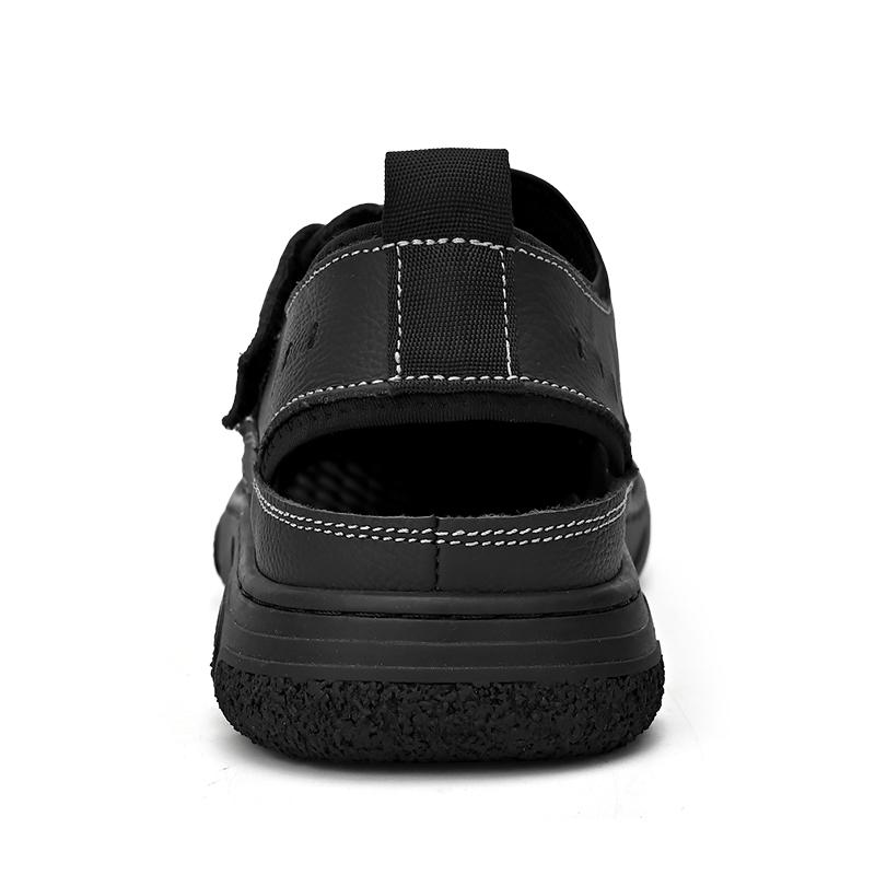 Summer Outdoor Walking Sandals Men's Wear Beach Sports and Leisure New Hole Sandals Outdoor Driving Men Shoes Hiking Shoes