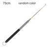 1Pc Telescopic Pole Eel Hook 360 Degree Rotation Barbed Thread Long Fish Hook Thread Stainless Steel Handle Ricefield Eel Hook