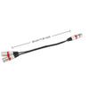 30cm Length XLR Female To Dual Male Splitter XLR Splitter Cable for Canon For Microphones