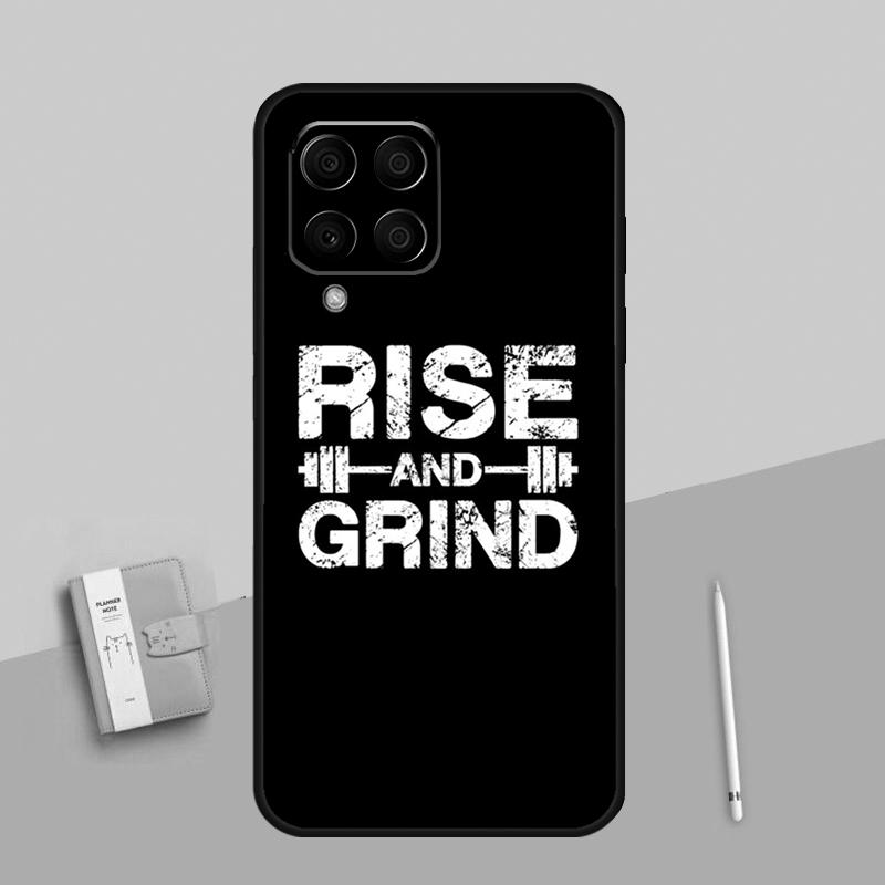 Motivational Gym Fitness For Samsung Galaxy M52 M32 M06 M16 M13 M14 M33 M12 M31 M55 M15 M11 M21 M35 M53 M34 M54 Case